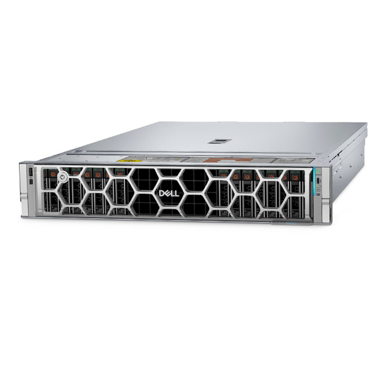 Wholesale New Dells PowerEdge R770 2U DDR5 Artificial Intelligence Ai Rack Server With Two Intel Xeon 6 P-core Processor