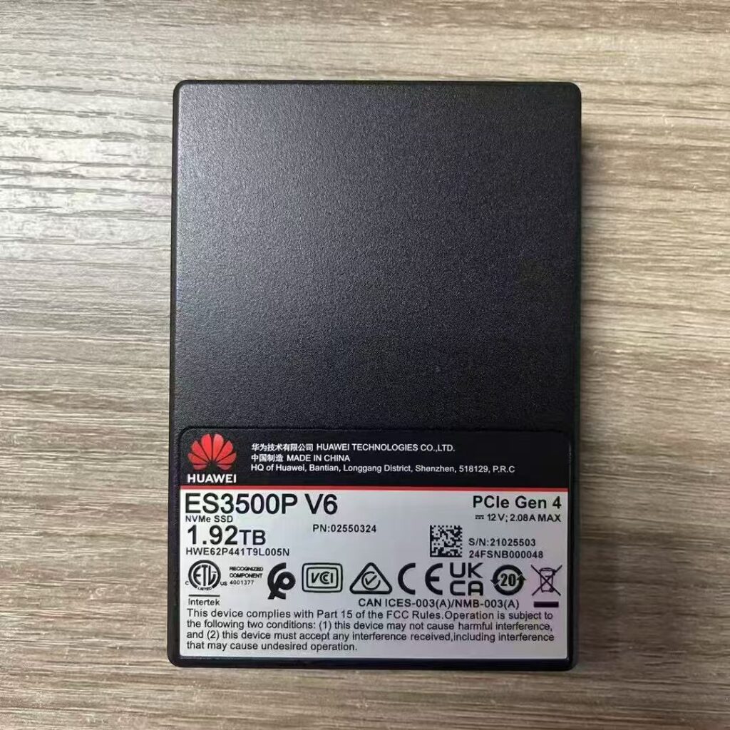 HUAWEI 1.92T 3.84T 7.68T SSD Solid State Drive 3-year Warranty