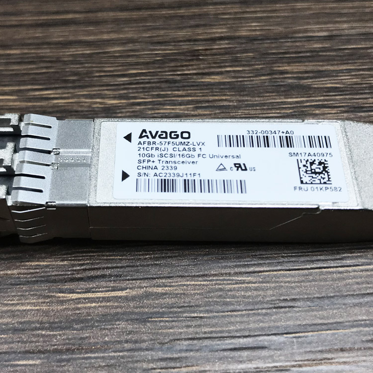 Stock Lenovos 10Gb iSCS/16Gb FC Universal SFP Module 10Gbs Fiber Optic Communication Module Transceivers Networks