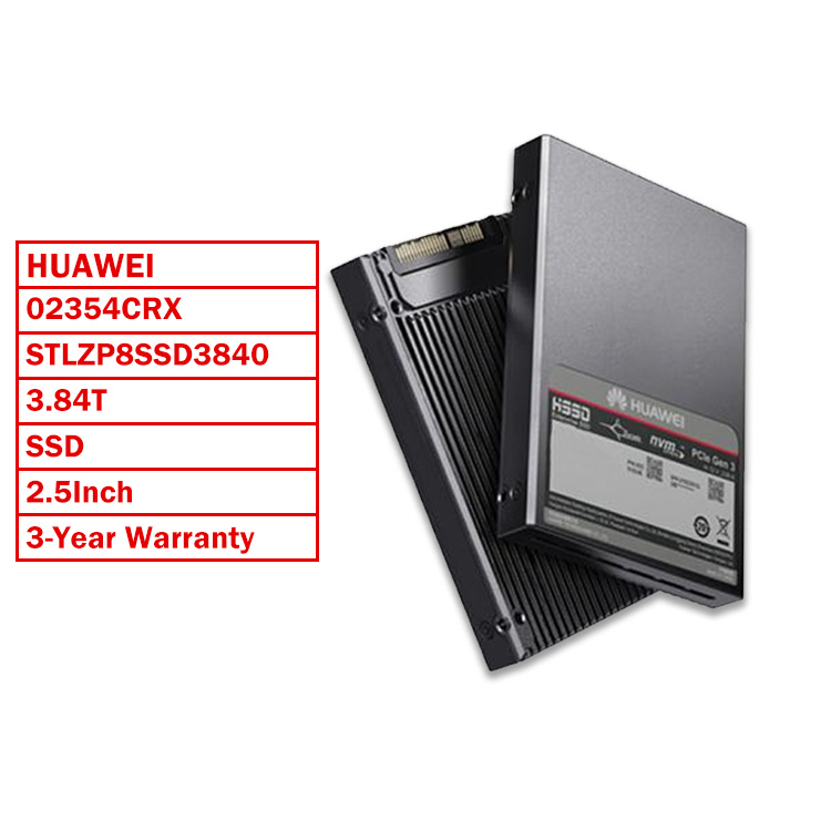 Huaweis 2.5 Inch02354CRX STLZP8SSD3840-3.84TB SSD SAS Encrypted Hard Drives for OceanStor 5300 5500 5300F 5500F V5