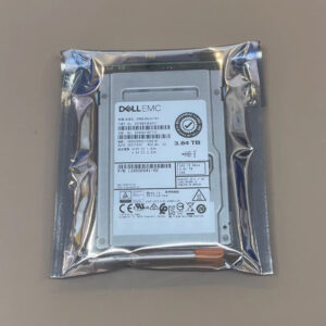 Brand new 0-power DELL EMC D4F-2SFXL2-3840 005053577 unit XT 3.84TB, SAS enterprise grade solid state drive, SSD, 12Gbps interface, 2.5-inch server hard drive