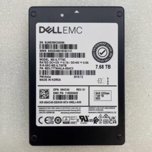 New Dell EMC 084C40 118000848 7.68TB SAS 12Gb PM1643a disk body SSD