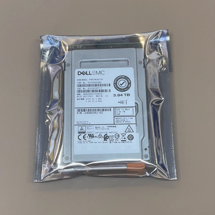 Новый 0 – электрифицированный DELL EMC D4F – 2SFXL2 – 3840 005053577 unity XT 3.84 ТБ, твердотельный накопитель SAS корпоративного класса, SSD, интерфейс 12 Гбит / с, 2,5 – дюймовый жесткий диск сервера.