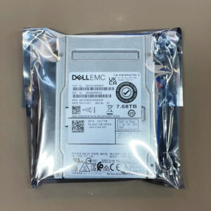 New DELL EMC 0HCYM 7.68TB SAS 24G Enterprise Solid State Drive, model KPM7WRUG7T68, manufactured by Kaixia, with 2.5-inch SAS 24Gbps interface, suitable for server storage use