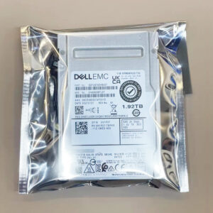 DELL EMC 0H1P07 1.92TB SAS 24Gbps Enterprise Solid State Drive, model KPM6WRUG1T92, 2.5-inch SAS interface, used for server storage R740, ME4