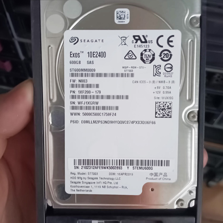 화웨이의 2.5 OceanStor용 인치 02351SGE STLZC1SA600-600GB 10K RPM SAS HDD 하드 드라이브 5500 V5/오션스토어 5300 V5