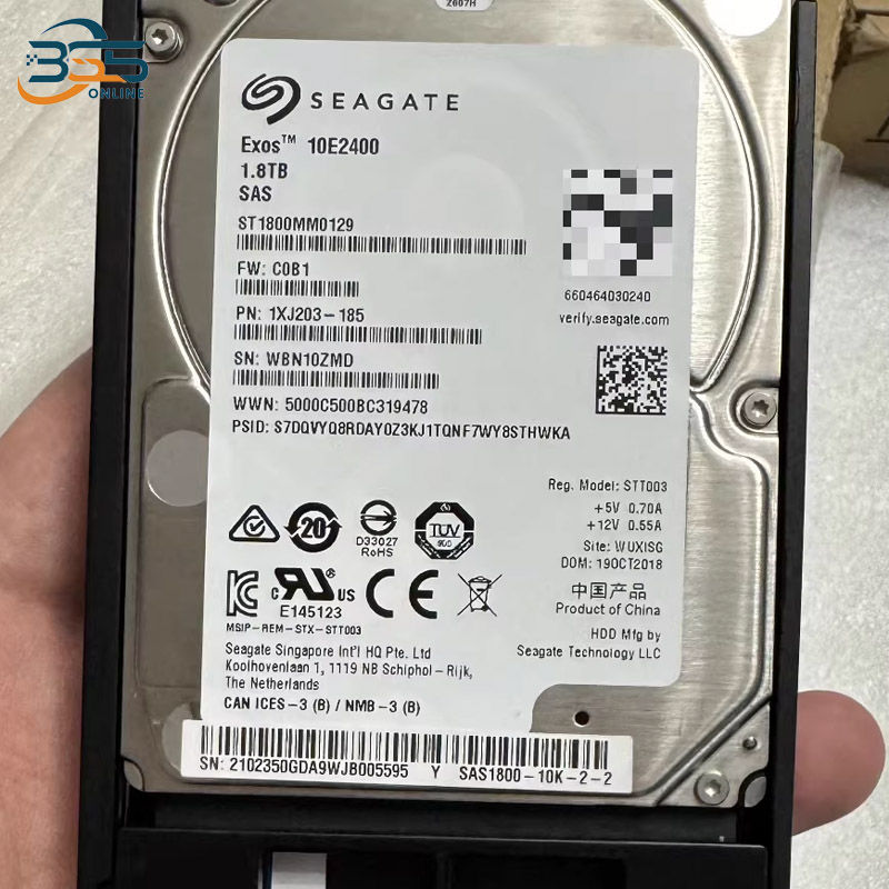 Huaweis 02350GDA STLZA1SAS1800 Unità SSD SAS da 1,8 TB 12 Gbs 15.000 RPM SSD Unità a stato solido per OceanStor 5600 5800F 6800 V5