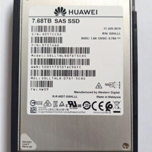 Huaweis 2.5 Inch 02351SQM STLZB6SSD7680 7.68TB SSD SAS Solid-State Drives for OceanStor 5600 5600F 5800 5800F 6800 6800F V5