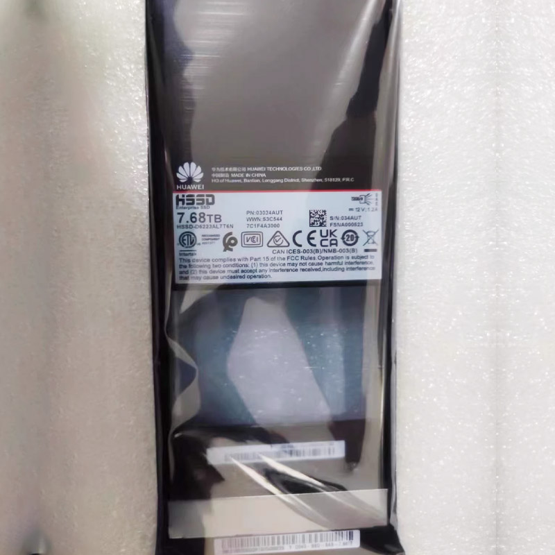 Quello di Huawei 2.5 Inch 02352CJH STLZA9SSD7680 7.68TB SSD SAS Solid-State Drives for OceanStor 5600 5600F 5800 5800F 6800 6800FAV5