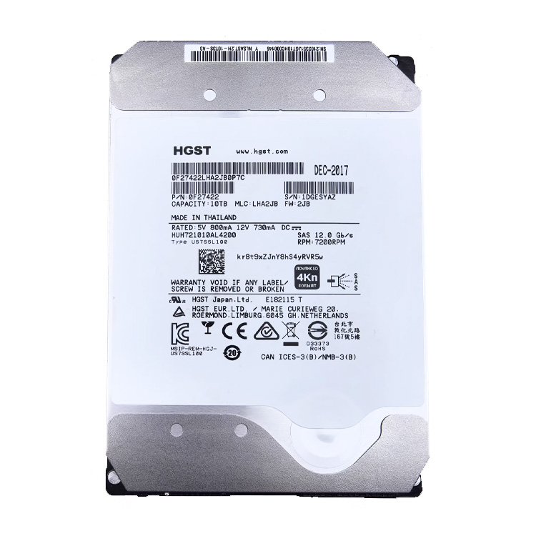 オリジナルのファーウェイ 3.5 Inch 02351JGT STLZB2NS10000-10TB 7.2K RPM NL SAS 10TB Hard Drives HDD for OceanStor 5300 5500 V5