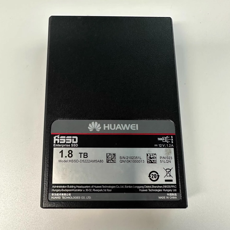 2.5 Inch 02351LQN STLZB6SSD1800 1.8TB SSD SAS Solid-State Drives for OceanStor 5300 5500 5600 5800 6800 V3