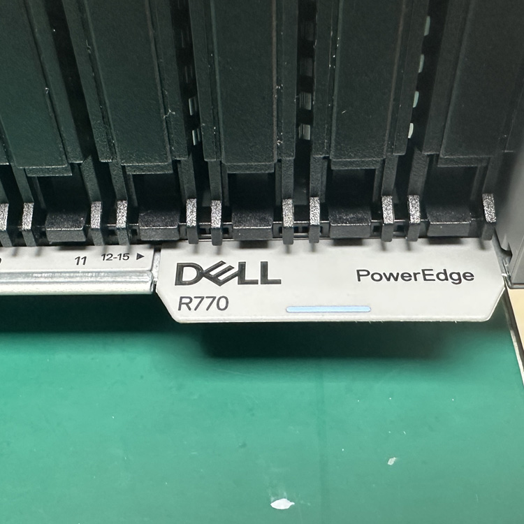 Original 2U 2-Socket Dells Emc Poweredge R770 Rack Server 3-Year Warranty with 6542Y CPU/64G RAM/H730P/1100W Power