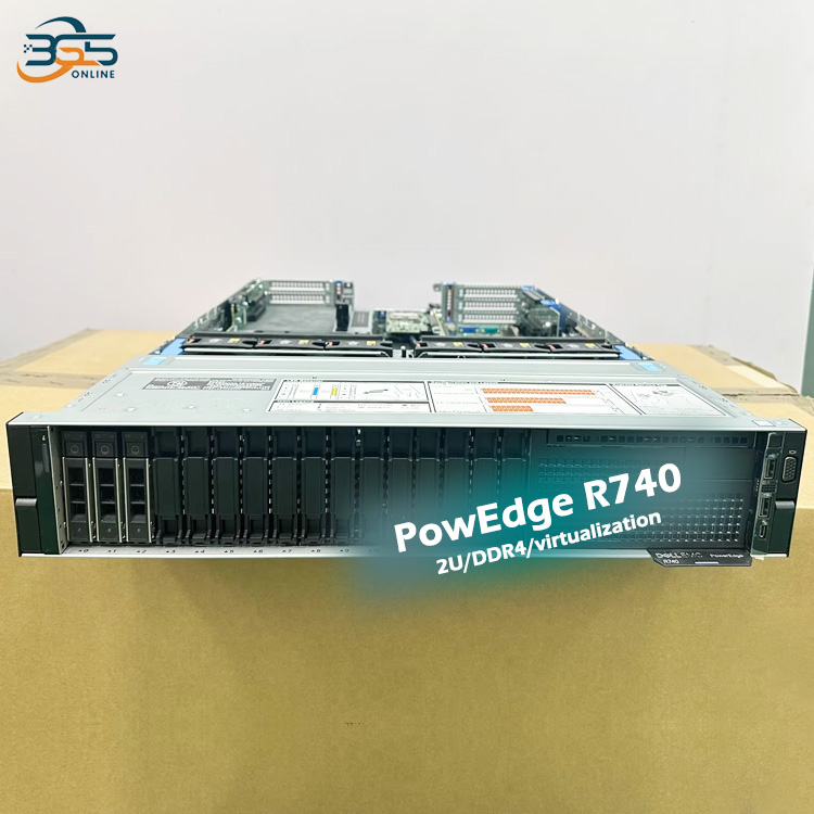 OEM-использованный/восстановленный сервер 2U D Ell EMC PowerEdge R740 R740xd R740xd2 для установки в стойку виртуализации с версией 2.5″/3.5″Шасси/ЦП Xeon Gold/128 ГБ ОЗУ/H730P/Мощность 750 Вт