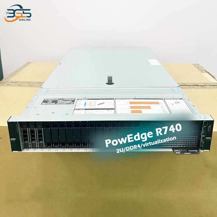 Б/у/восстановление Маломощный стоечный сервер 2U D Ell EMC PowerEdge R740 R740xd с процессором Intel Xeon Platinum/64 ГБ ОЗУ/3 года гарантии