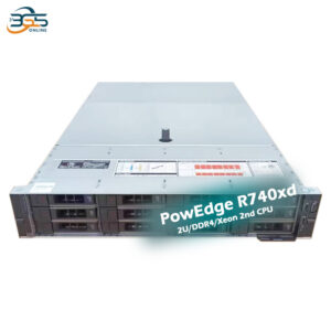 Good Price Dells EMC PowerEdge R740 R740xd 2U Virtualization Rack Server with 2.5/3.5inch 12/16/24sff Chassis/Xeon Platinum CPU/64G Memory/H740P/750W Power