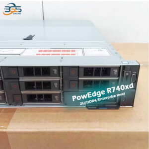 Original Dells EMC PowerEdge R740 R740xd 2U Rack Mount Server with Intel Xeon 6240M CPU/16G Memory/600G HDD