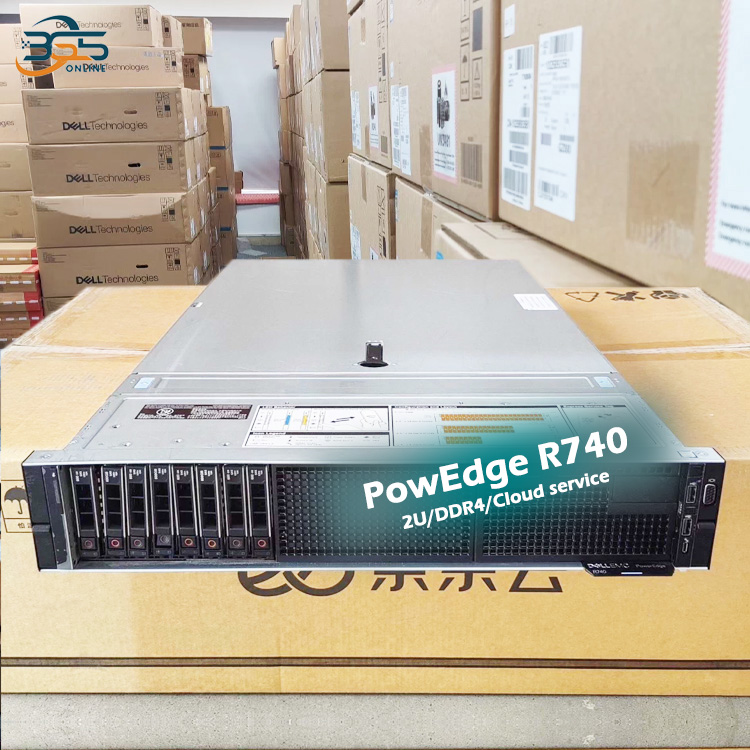 Б/у/восстановление Маломощный стоечный сервер 2U D Ell EMC PowerEdge R740 R740xd с процессором Intel Xeon Gold/ОЗУ 64 ГБ/жестким диском 1,2 Тбайт/750 Вт/H730P