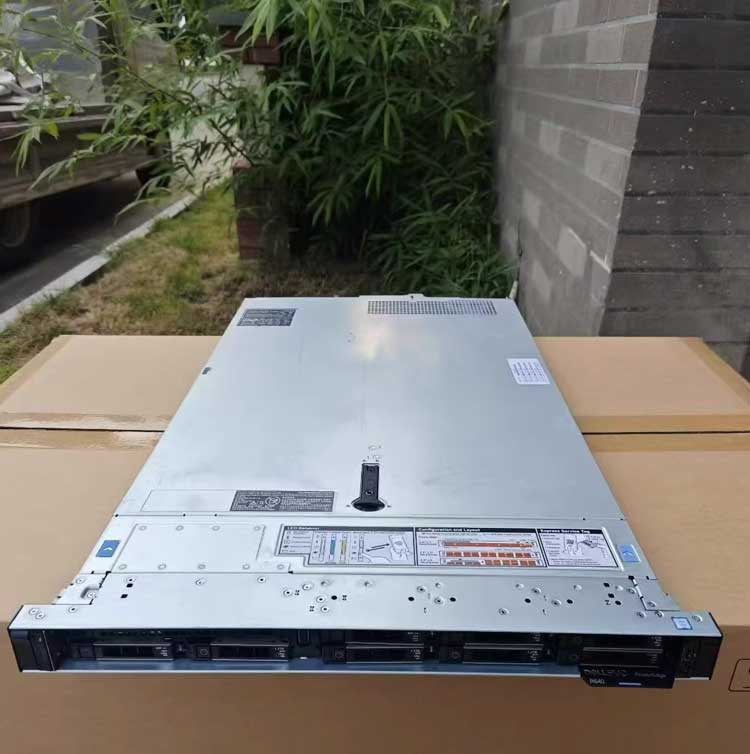 Dells EMC PowerEdge R640 Virtual Machine Multiple 0pen 1U Rack Server with Intel Xeon 3100/4100/5100/6100/8100 Series CPU/DDR4