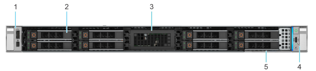 Dell PowerEdge R670 | 1U Xeon 6 E3.S & 6400MT/s Server