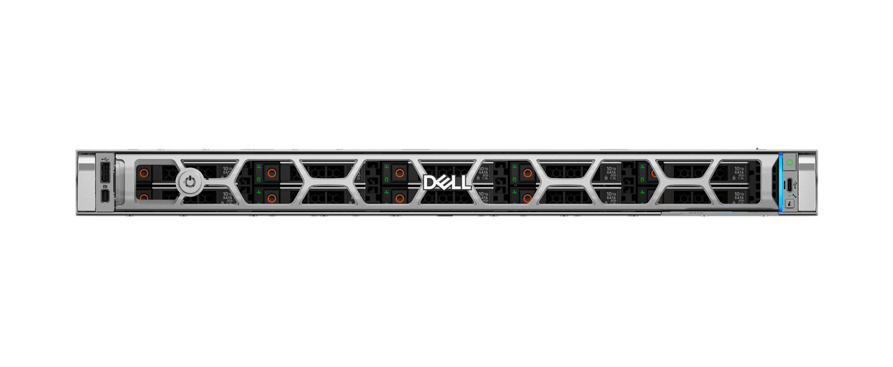 Dell PowerEdge R670 1U rack server front view