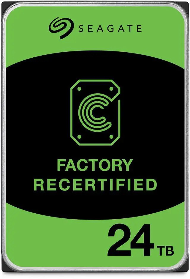 Seagate Exos X24 | 24TB CMR Helium Enterprise Storage