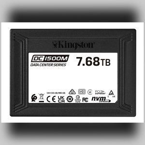 Kingston DC1500M 7.68TB | U.2 NVMe Mixed-Use Enterprise SSD