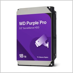 WD Purple Pro 18TB | 7.2K RPM Surveillance SATA HDD