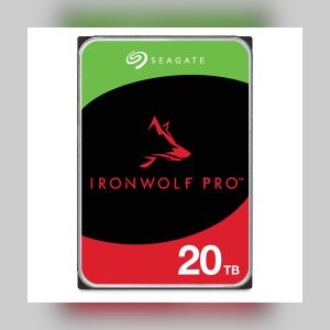 Seagate IronWolf Pro 20TB | 7.2K RPM SATA NAS Hard Drive Seagate IronWolf Pro 20TB | 7.2K RPM SATA NAS Hard Drive