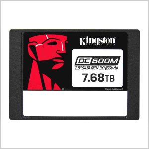 Kingston DC600M 7.68TB | SATA 6Gb/s Mixed-Use Enterprise SSD