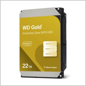 WD Gold 22TB | 7.2K RPM SATA Enterprise Data Center HDD WD Gold 22TB | 7.2K RPM SATA Enterprise Data Center HDD